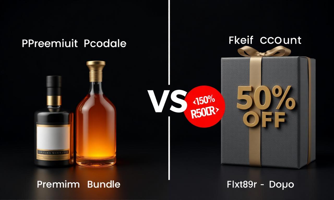 Bundle estratégico vs descuento plano del 50% en Black Friday